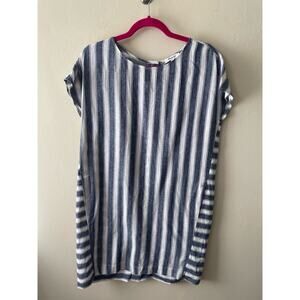 Madewell Shift Dress Cotton Linen Blend Size Small